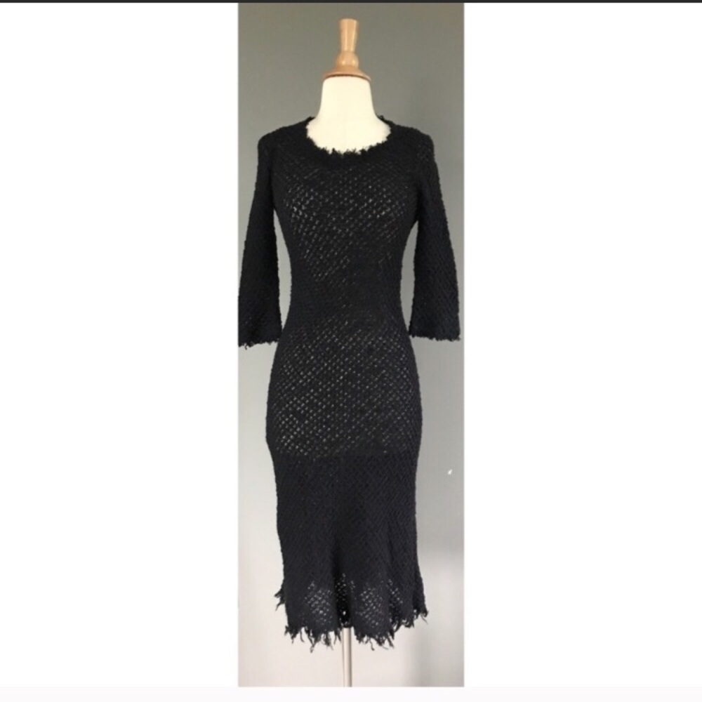 Blk crochet dress by Isabel Marant SOLD